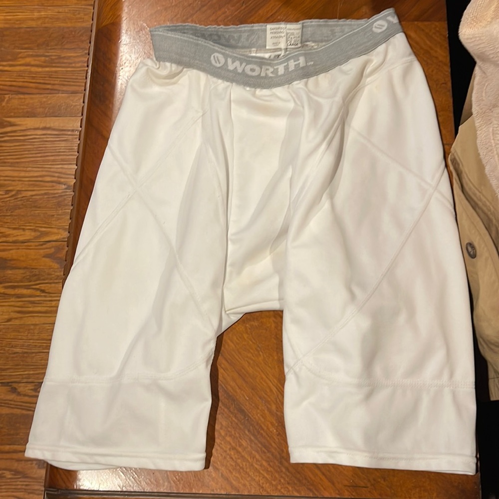 Worth compression shorts with cup insert